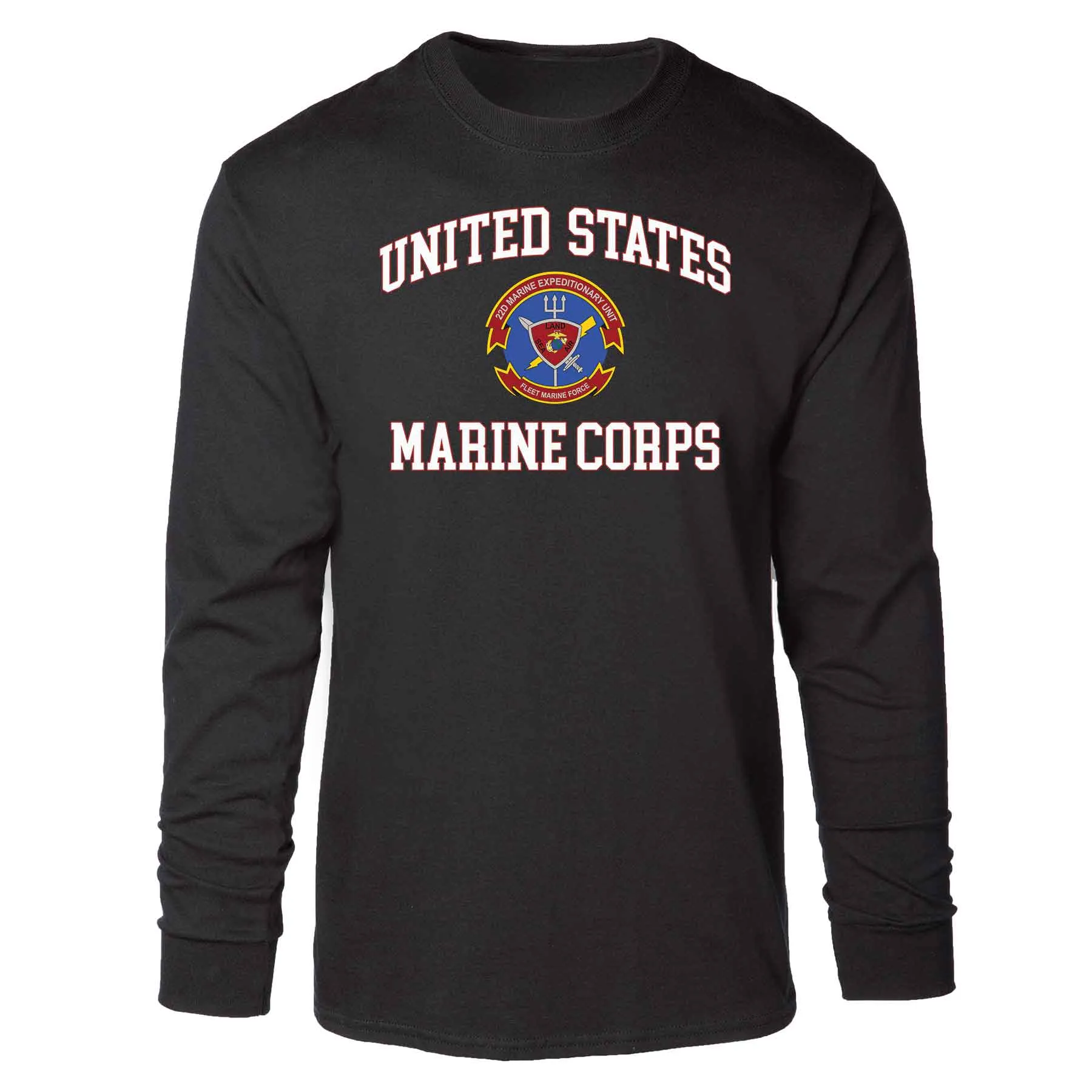 22nd MEU Fleet Marine Force USMC Long Sleeve T-shirt