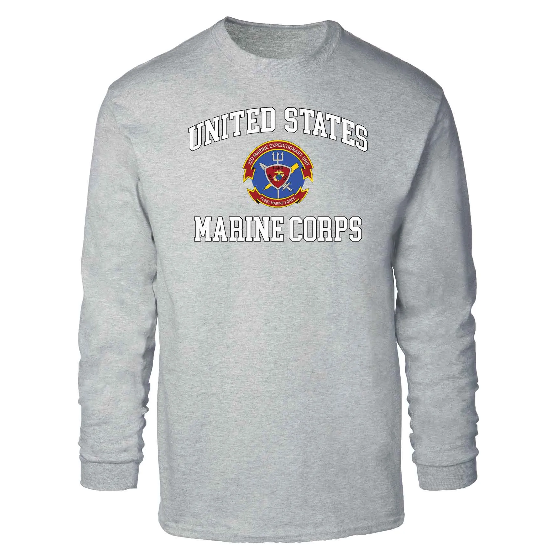 22nd MEU Fleet Marine Force USMC Long Sleeve T-shirt