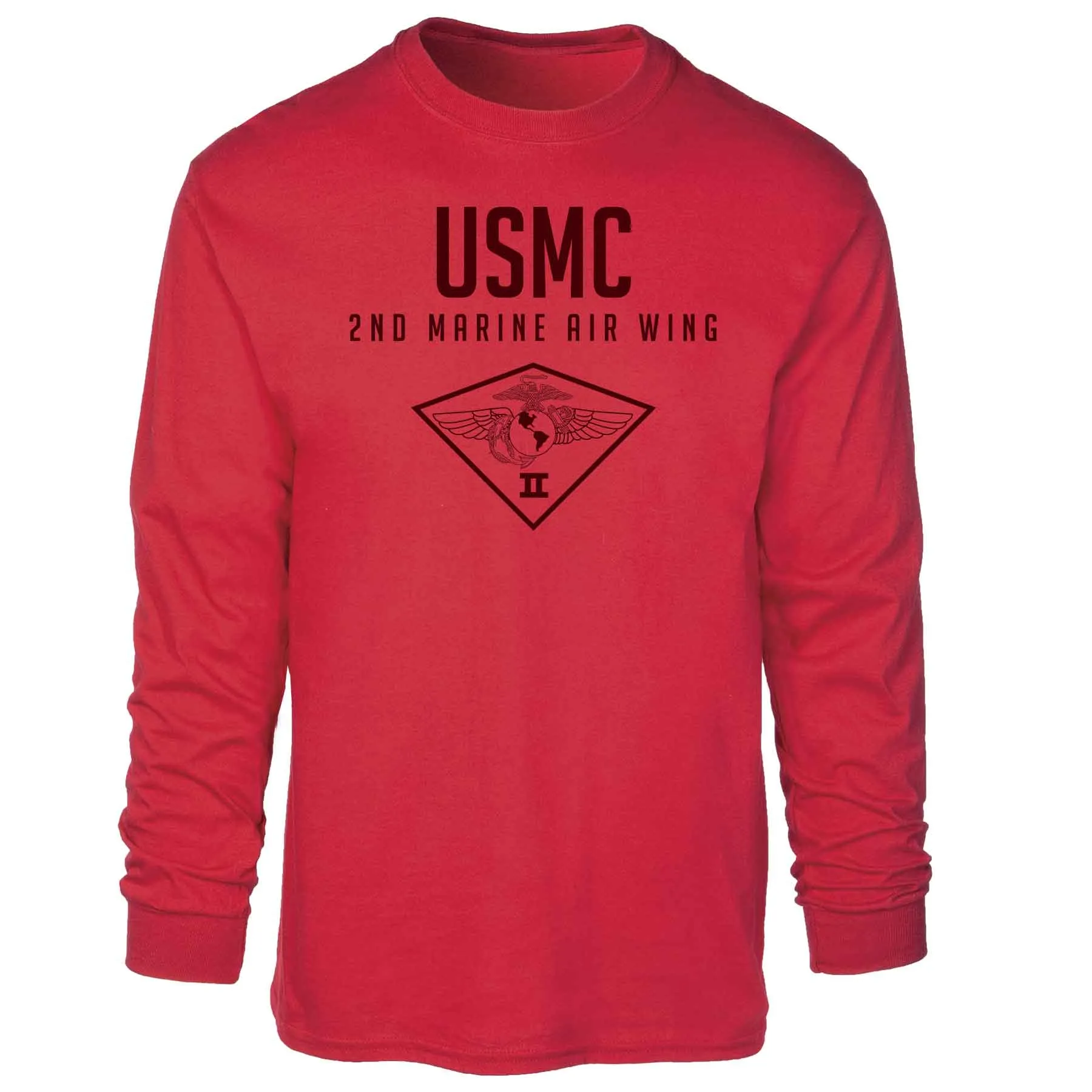 2nd Marine Air Wing Tonal Long Sleeve T-shirt