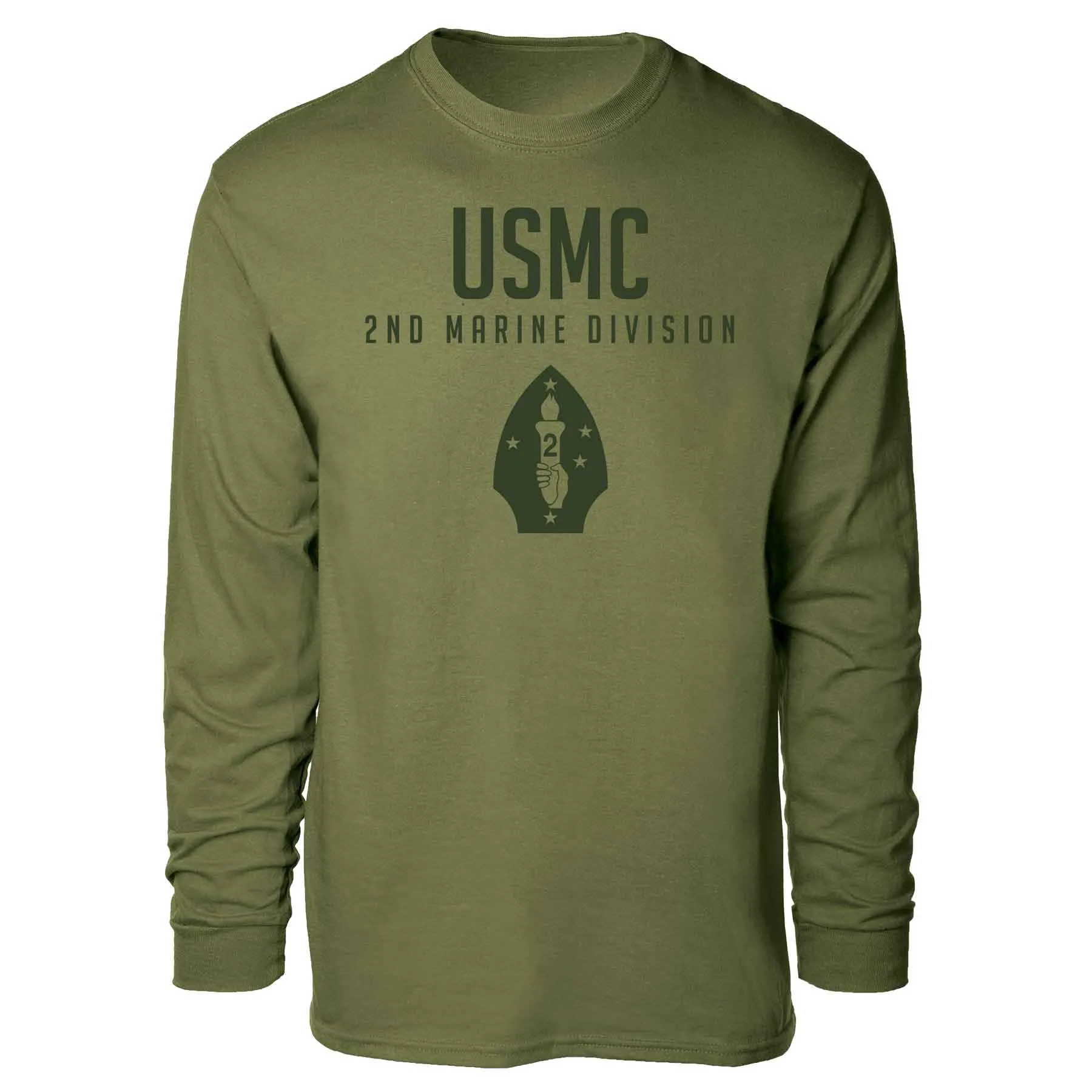 2nd Marine Division Tonal Long Sleeve T-shirt