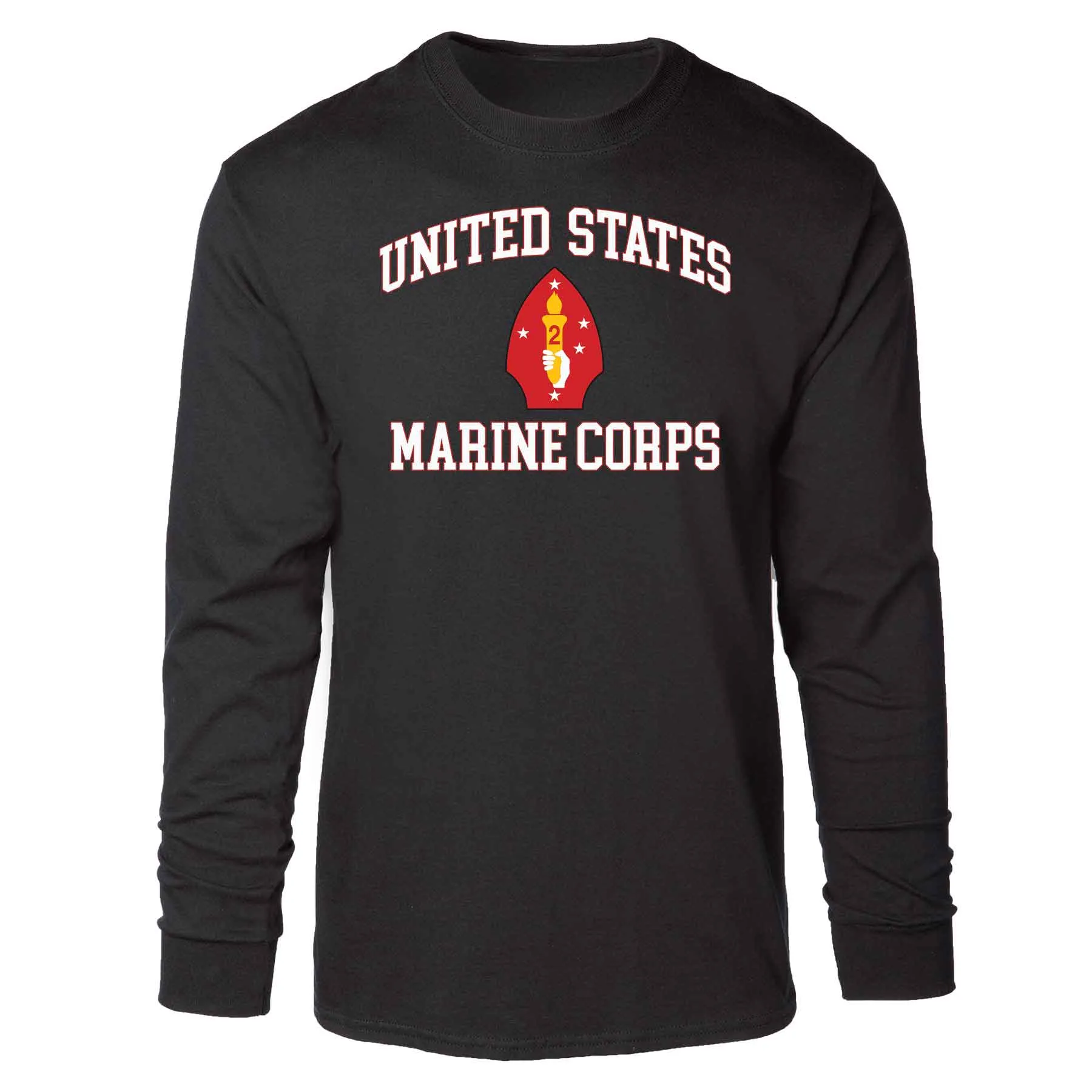 2nd Marine Division USMC Long Sleeve T-shirt