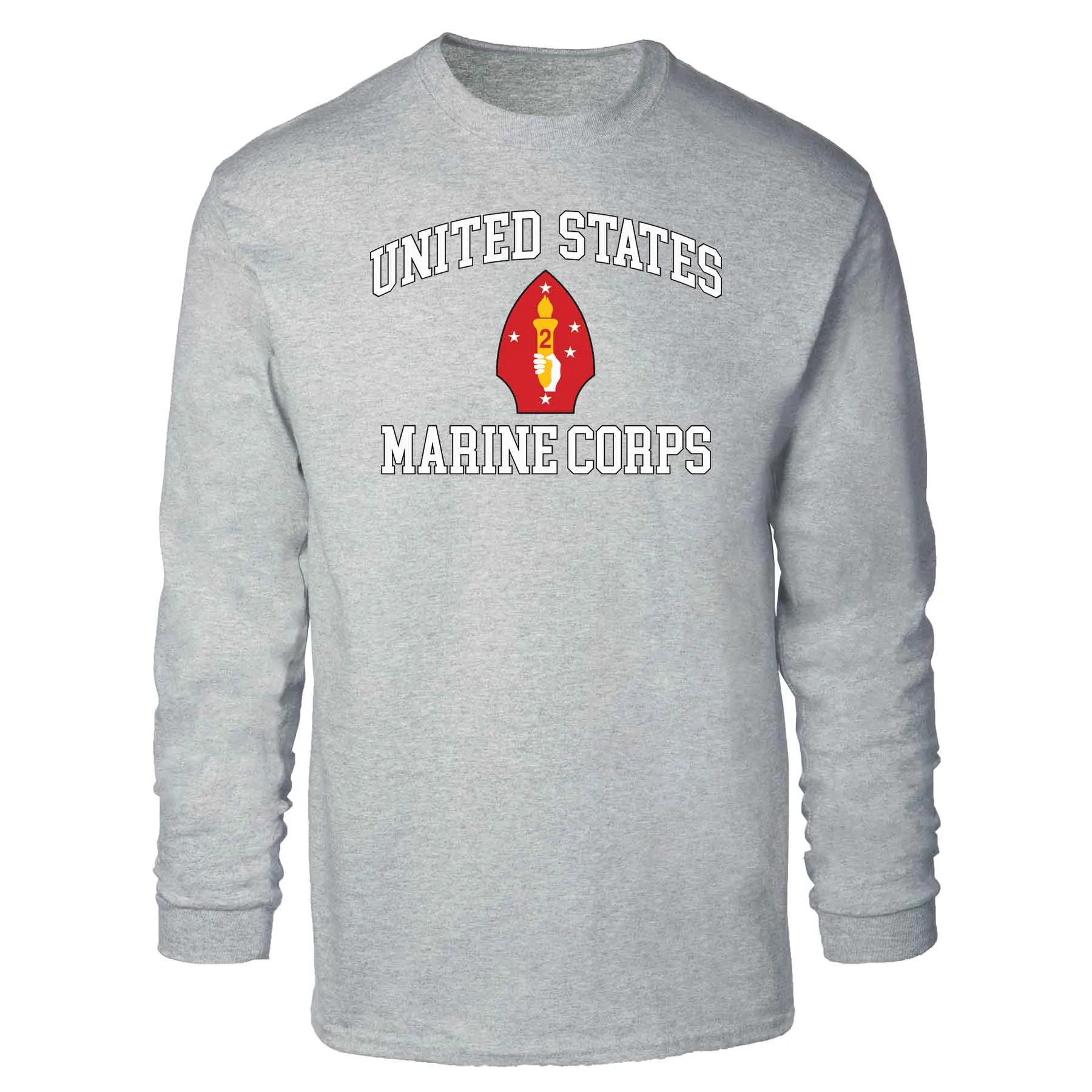 2nd Marine Division USMC Long Sleeve T-shirt