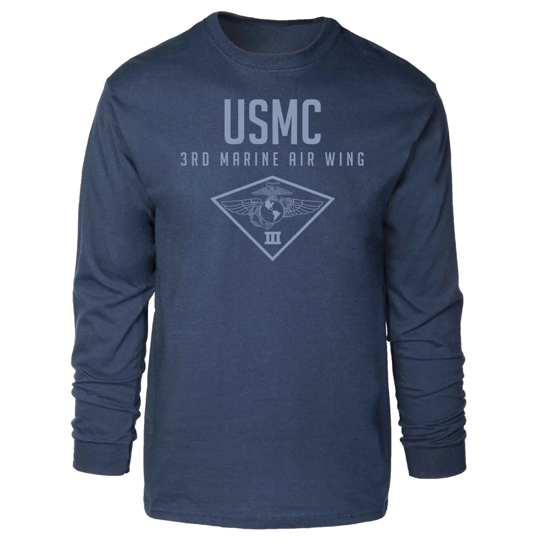 3rd Marine Air Wing Tonal Long Sleeve T-shirt