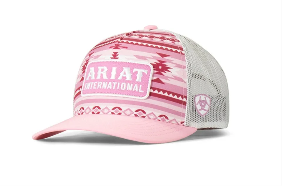 Ariat Ladies' Pink Aztec Cap