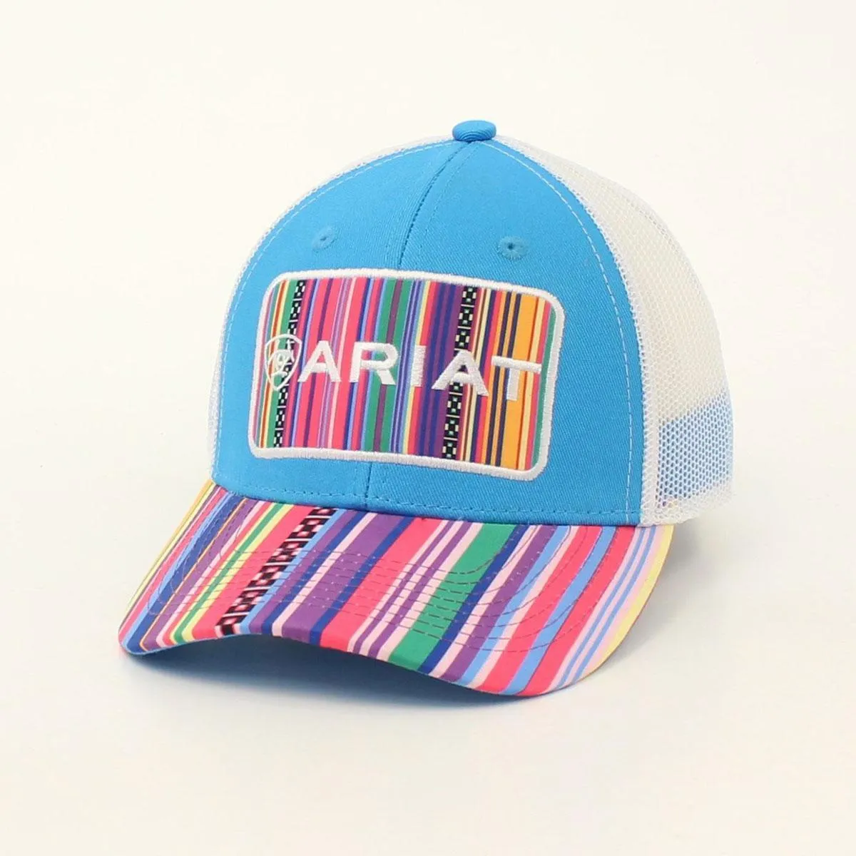 ARIAT LADIES SNAP BACK LARGE PATCH STRIPES MULTICOLORED (A300017797)