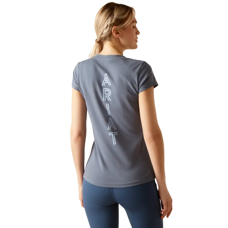 Ariat Marquee T-Shirt Ladies in China Blue