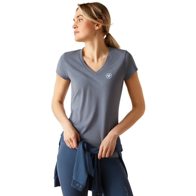 Ariat Marquee T-Shirt Ladies in China Blue