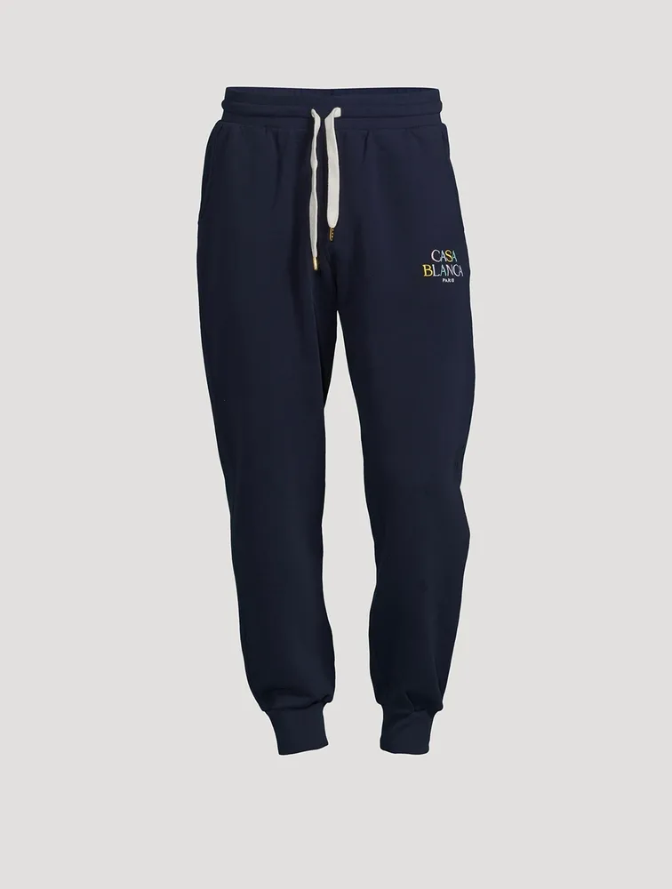 CASABLANCA Stacked Logo Sweatpants