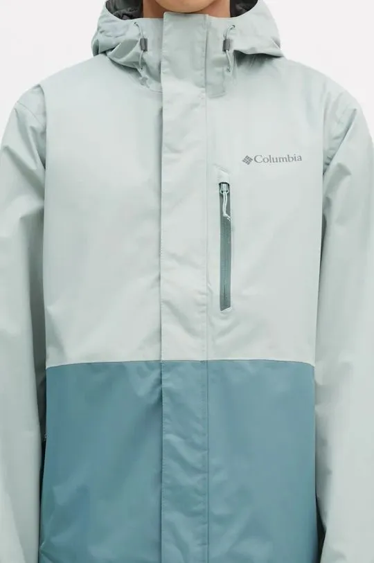 Columbia outdoor jacket Hikebound turquoise color