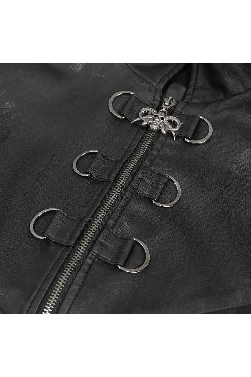 Devil Fashion - Casual Gothic Jacket with stand-up collar CT200 | Dark Ages