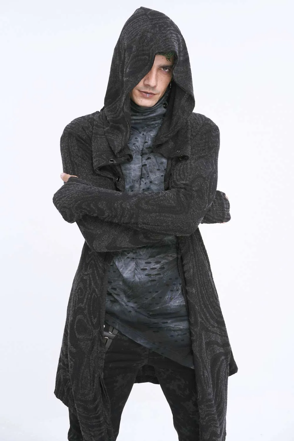 Devil Fashion - Casual Hooded Longsleeve | Dark Ages