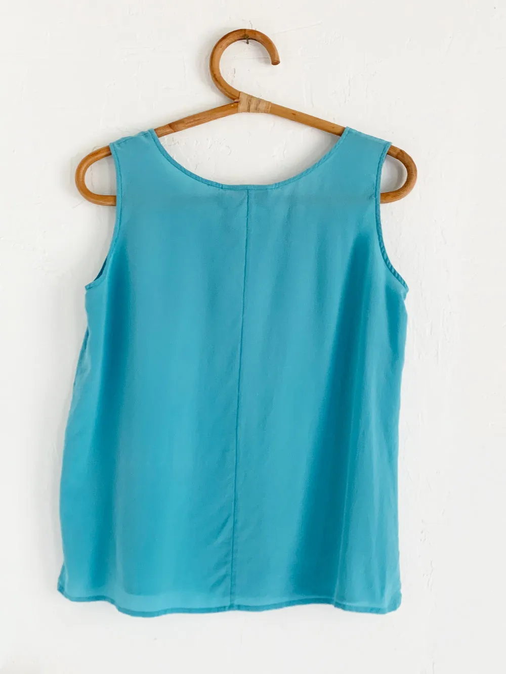 DG Sky Blue Silk Tank