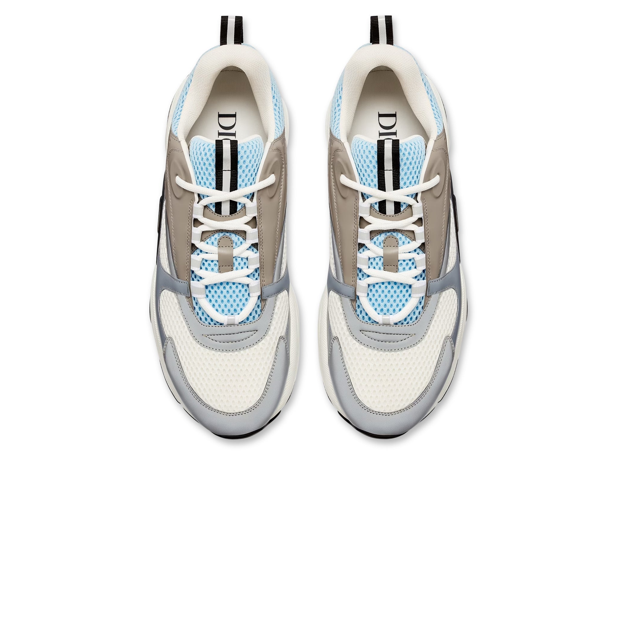 Dior B22 Sky Blue And Grey Trainer