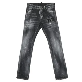 Dsquared2 Jeans Patch Logo Black