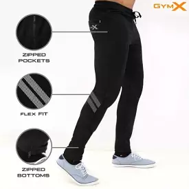 Eclipse GymX Bottoms- Jet Black (4 Way Stretch)