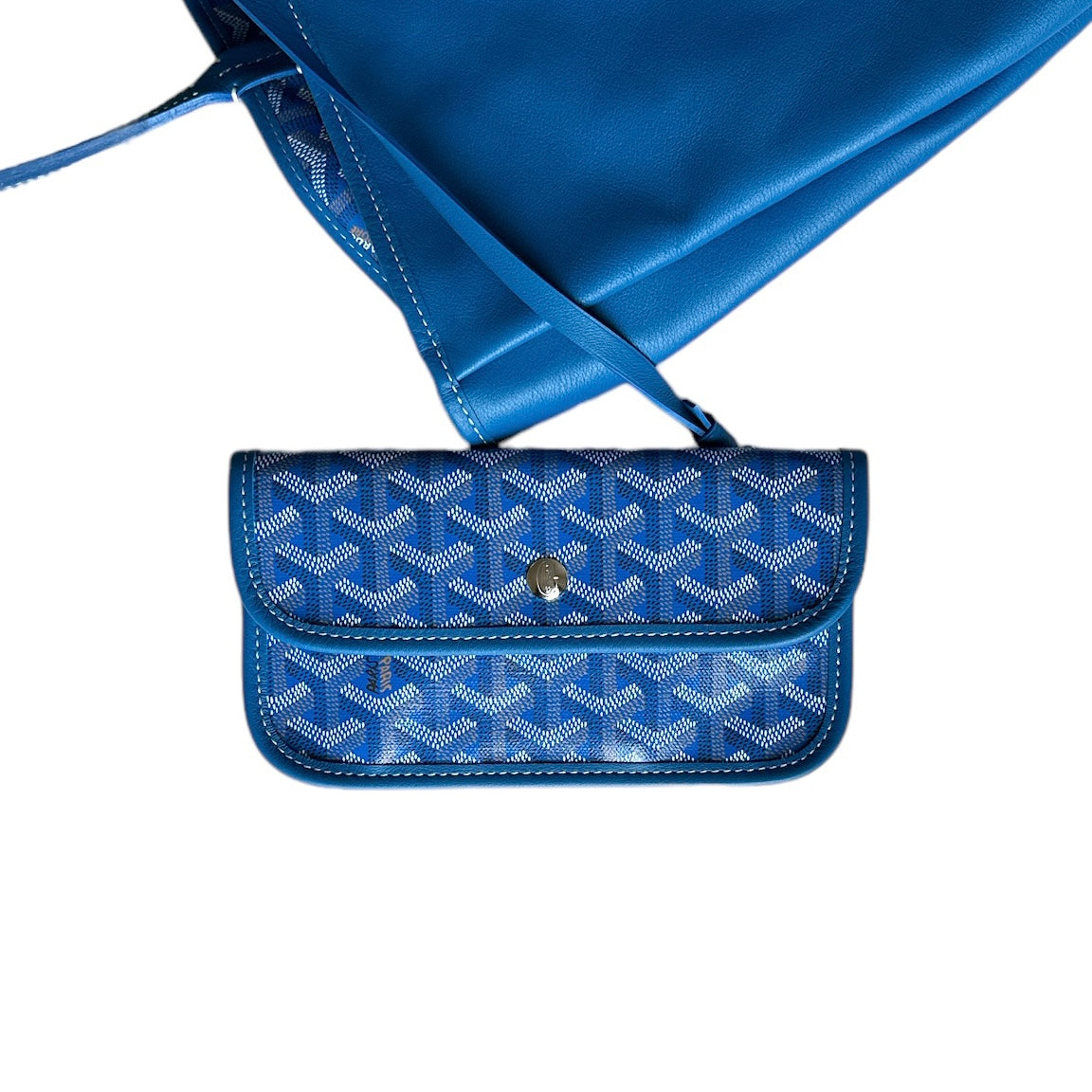 Goyard Anjou GM Tote - Sky Blue (NWT)