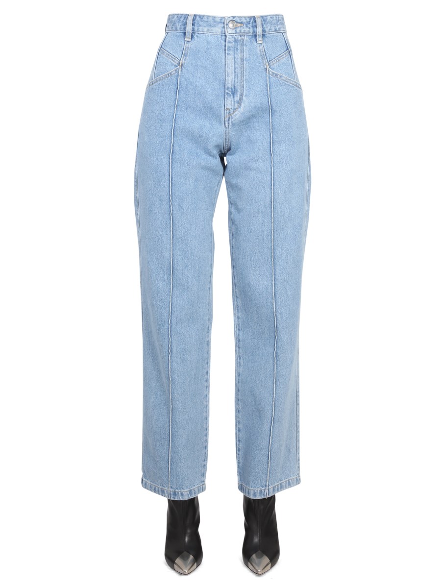 ISABEL MARANT    NADEGE COTTON DENIM JEANS