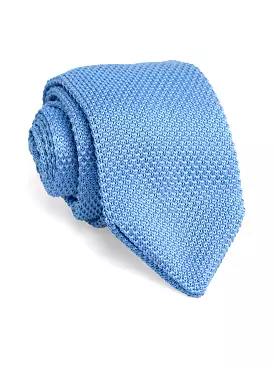 Knit Tie - Sky Blue