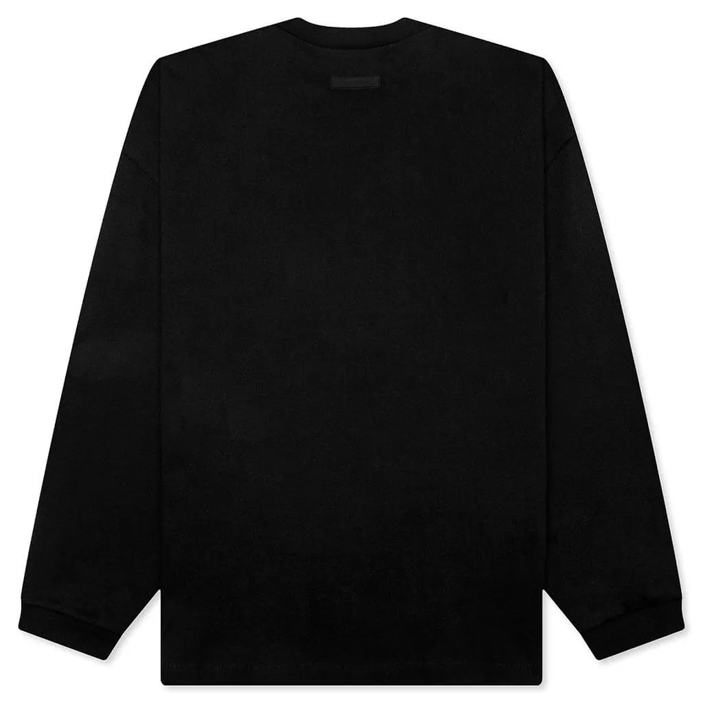 L/S T-Shirt - Jet Black