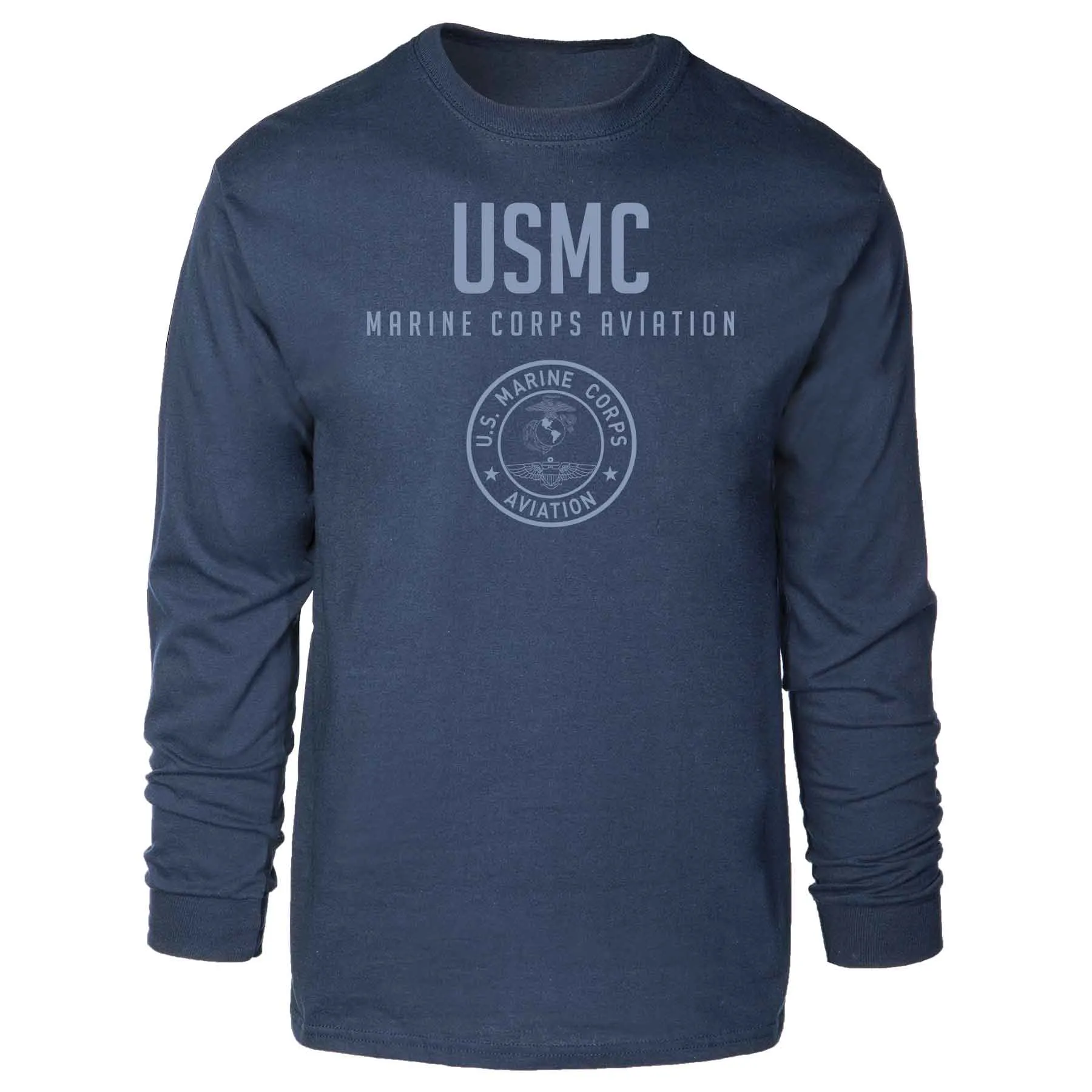 Marine Corps Aviation Tonal Long Sleeve T-shirt