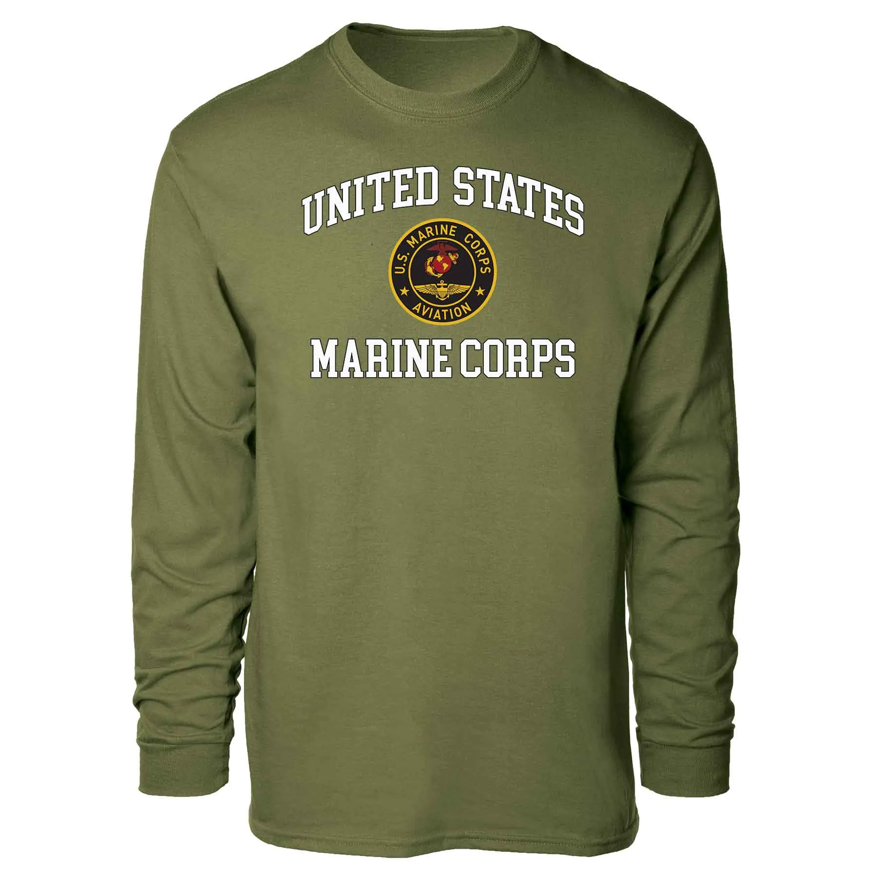 Marine Corps Aviation USMC Long Sleeve T-shirt