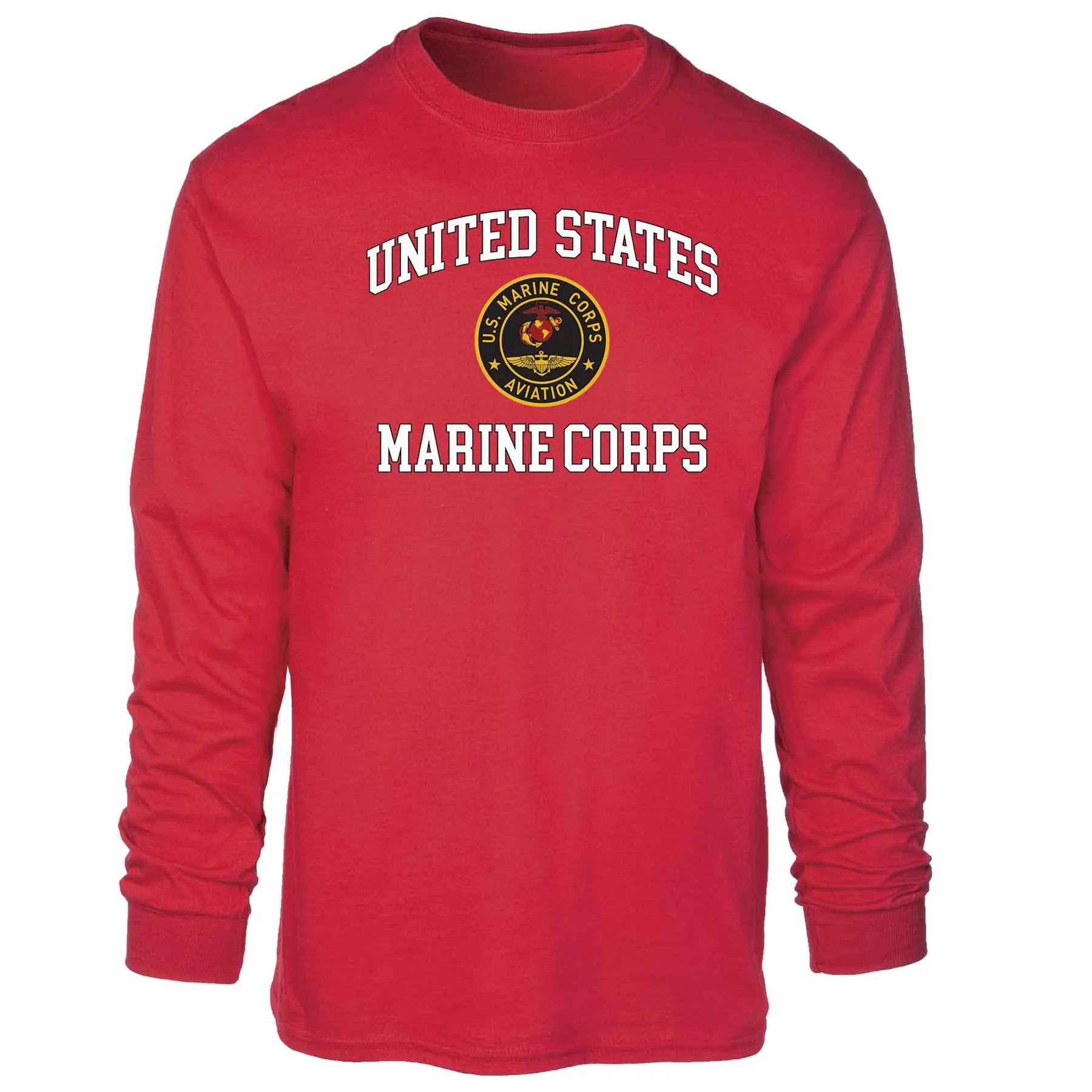 Marine Corps Aviation USMC Long Sleeve T-shirt