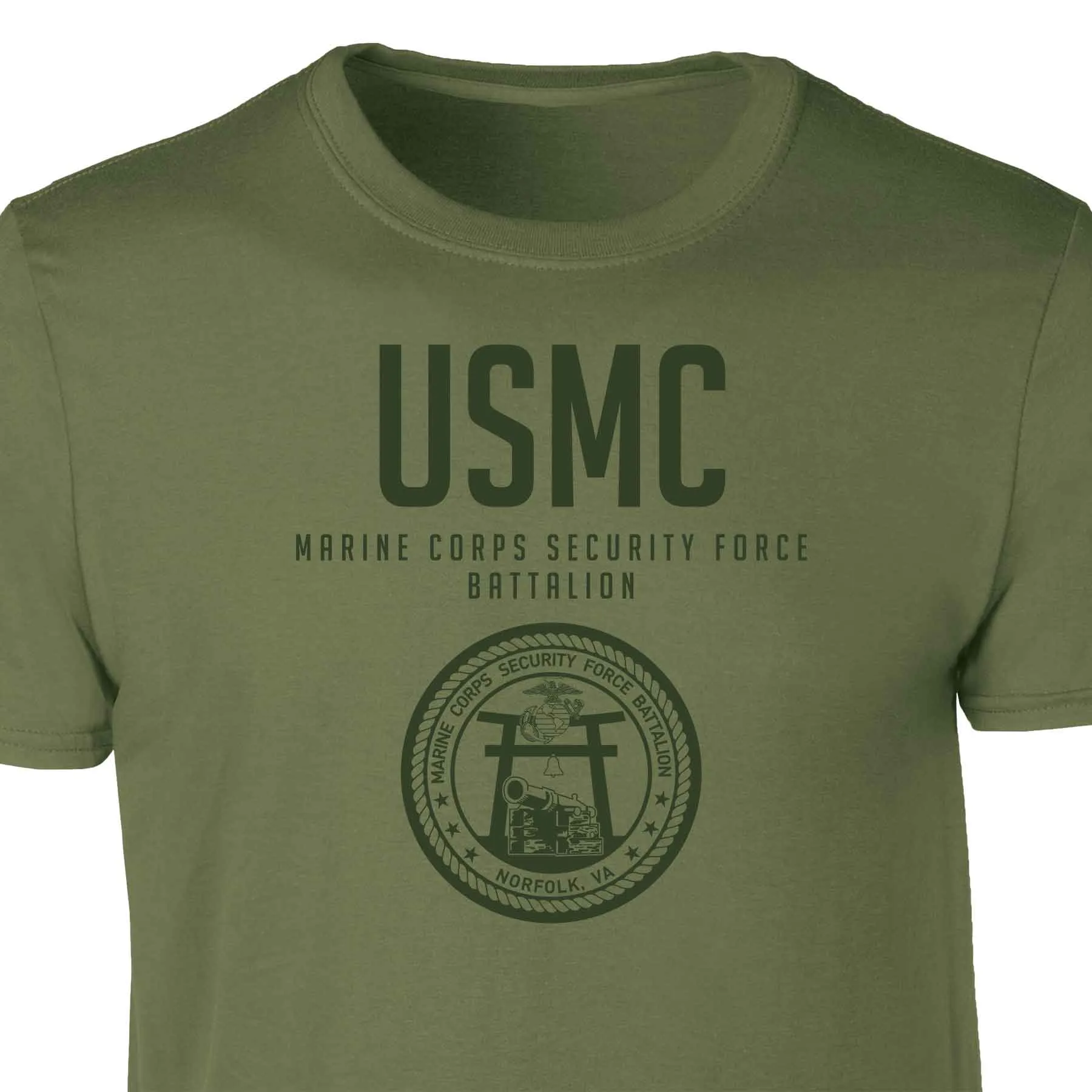 Marine Corps Security Force Tonal Patch Graphic T-shirt