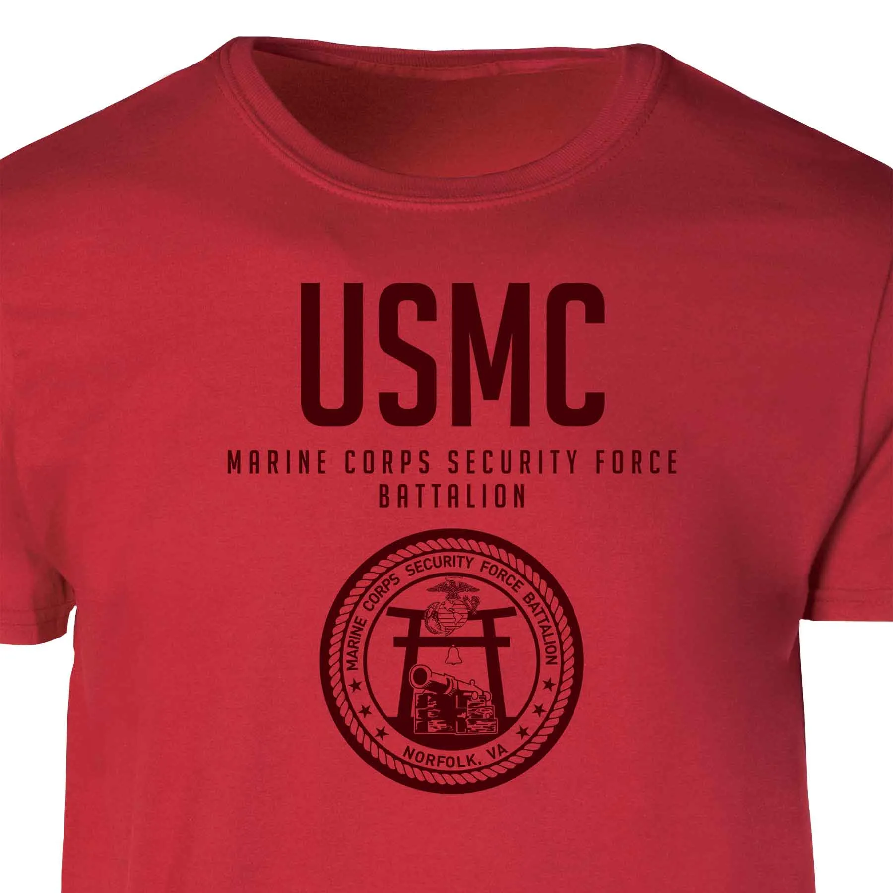 Marine Corps Security Force Tonal Patch Graphic T-shirt