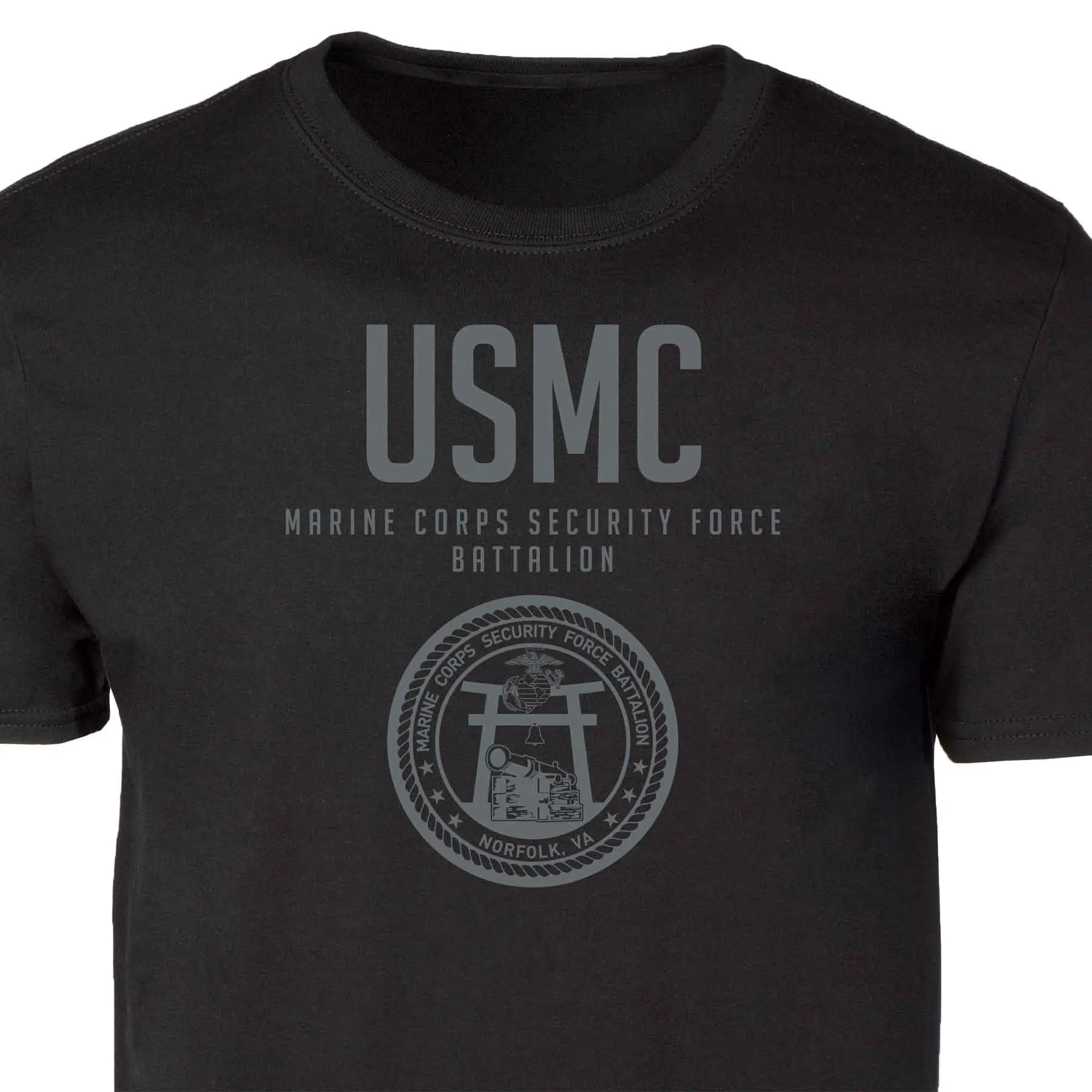 Marine Corps Security Force Tonal Patch Graphic T-shirt