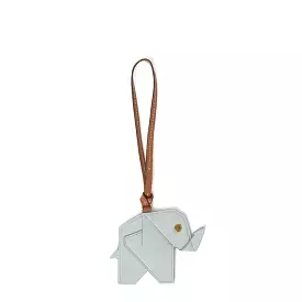 Origami Elephant Alter Mat Bag Charm, Sky Blue