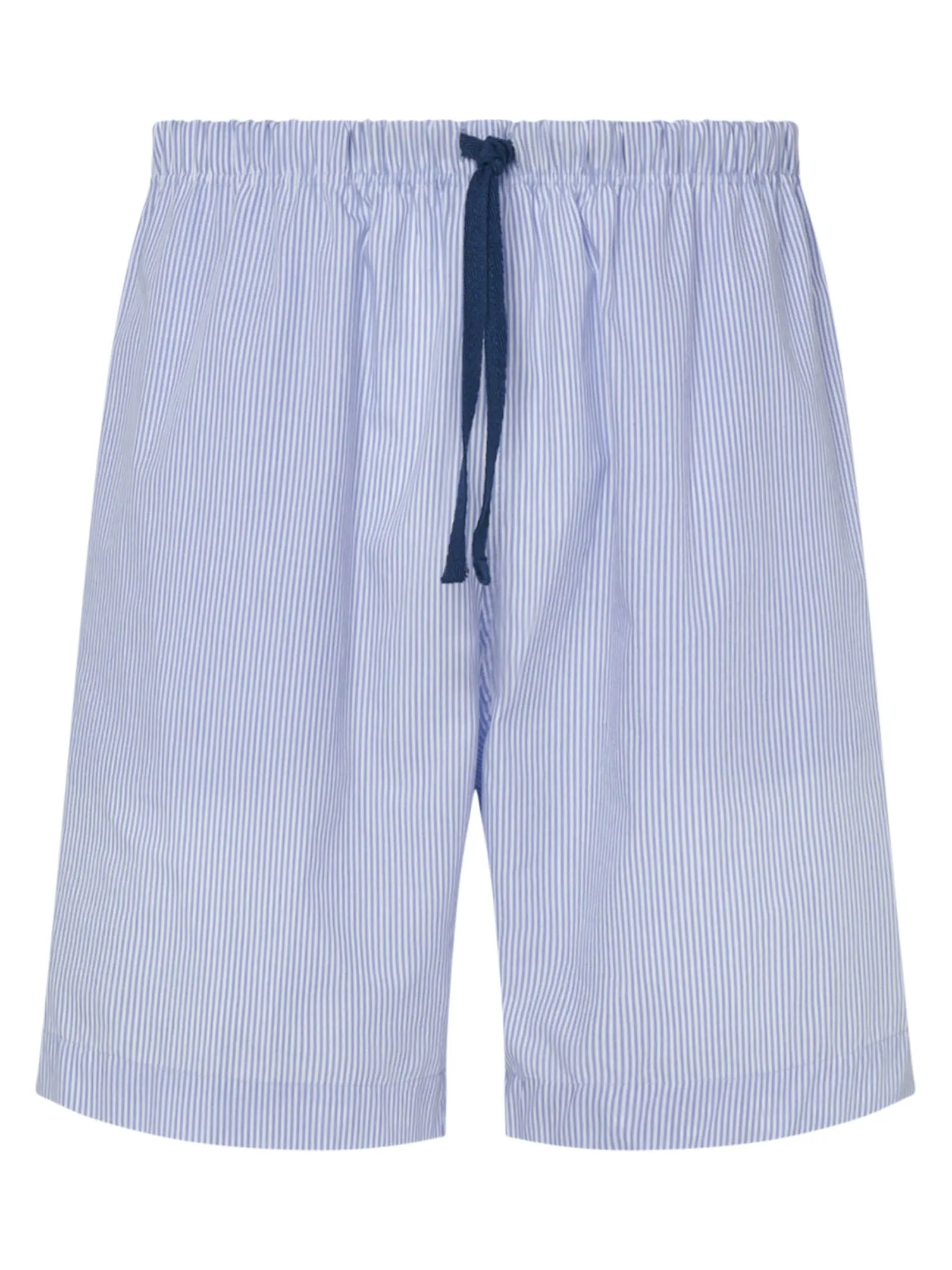 Pantaloncino corto in navetta di cotone - Fant. Sky Blue