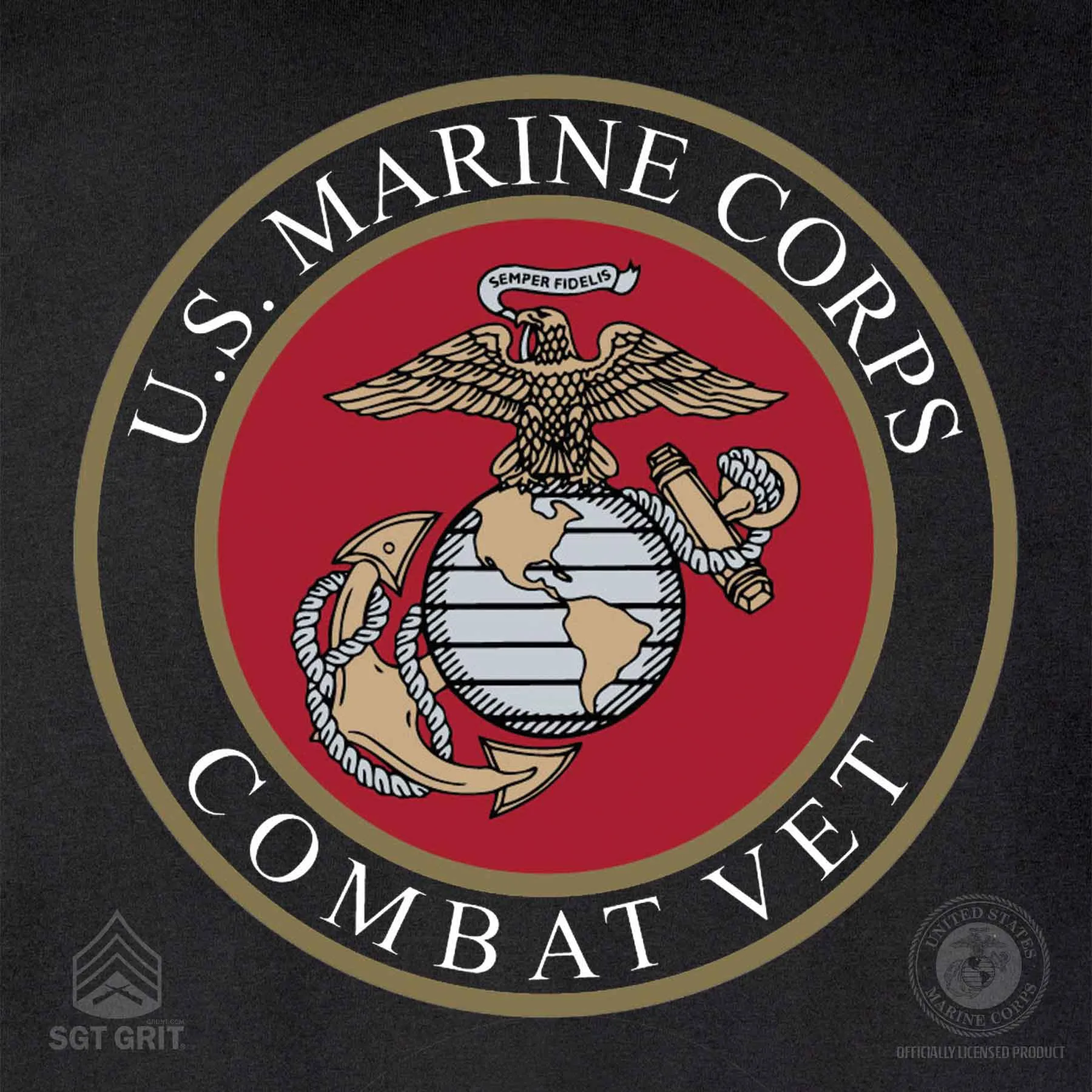 Personalized Marine Corps EGA Emblem T-shirt