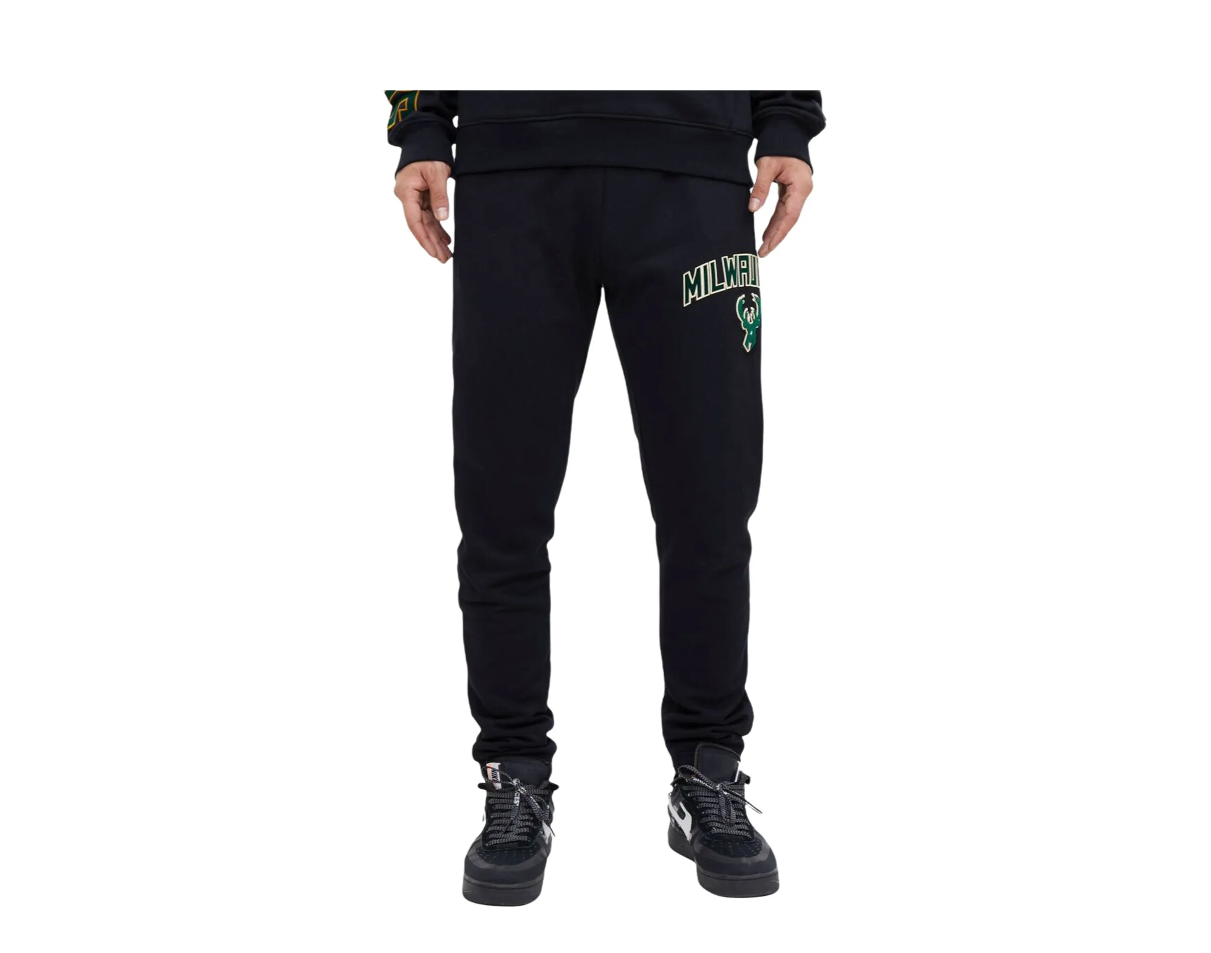 Pro Standard NBA Milwaukee Bucks Stacked Logo Sweatpants