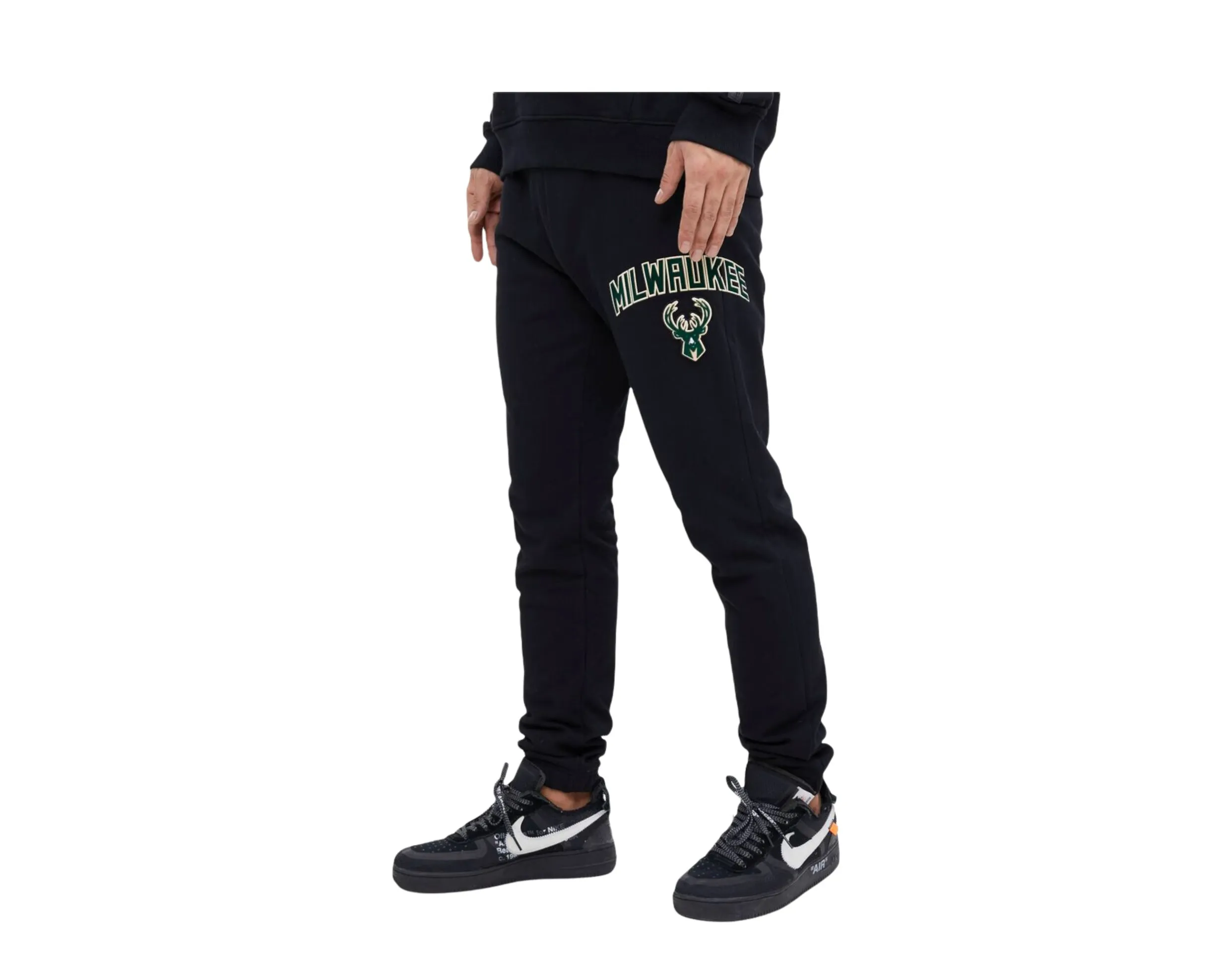 Pro Standard NBA Milwaukee Bucks Stacked Logo Sweatpants