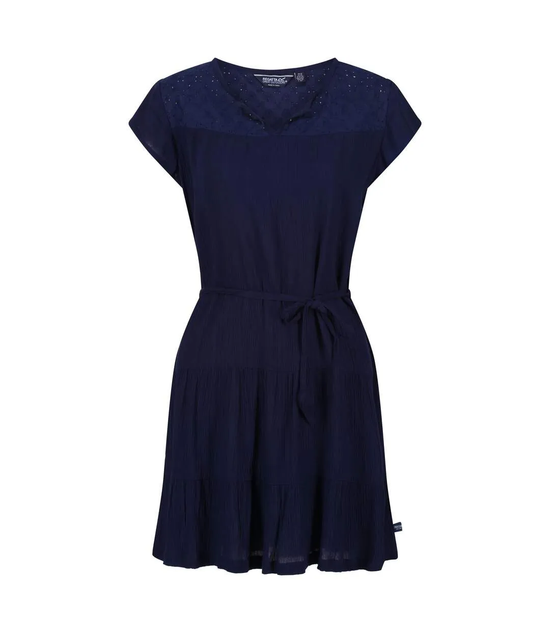 Regatta Womens/Ladies Reanna Tiered Casual Dress (Navy) - UTRG7034