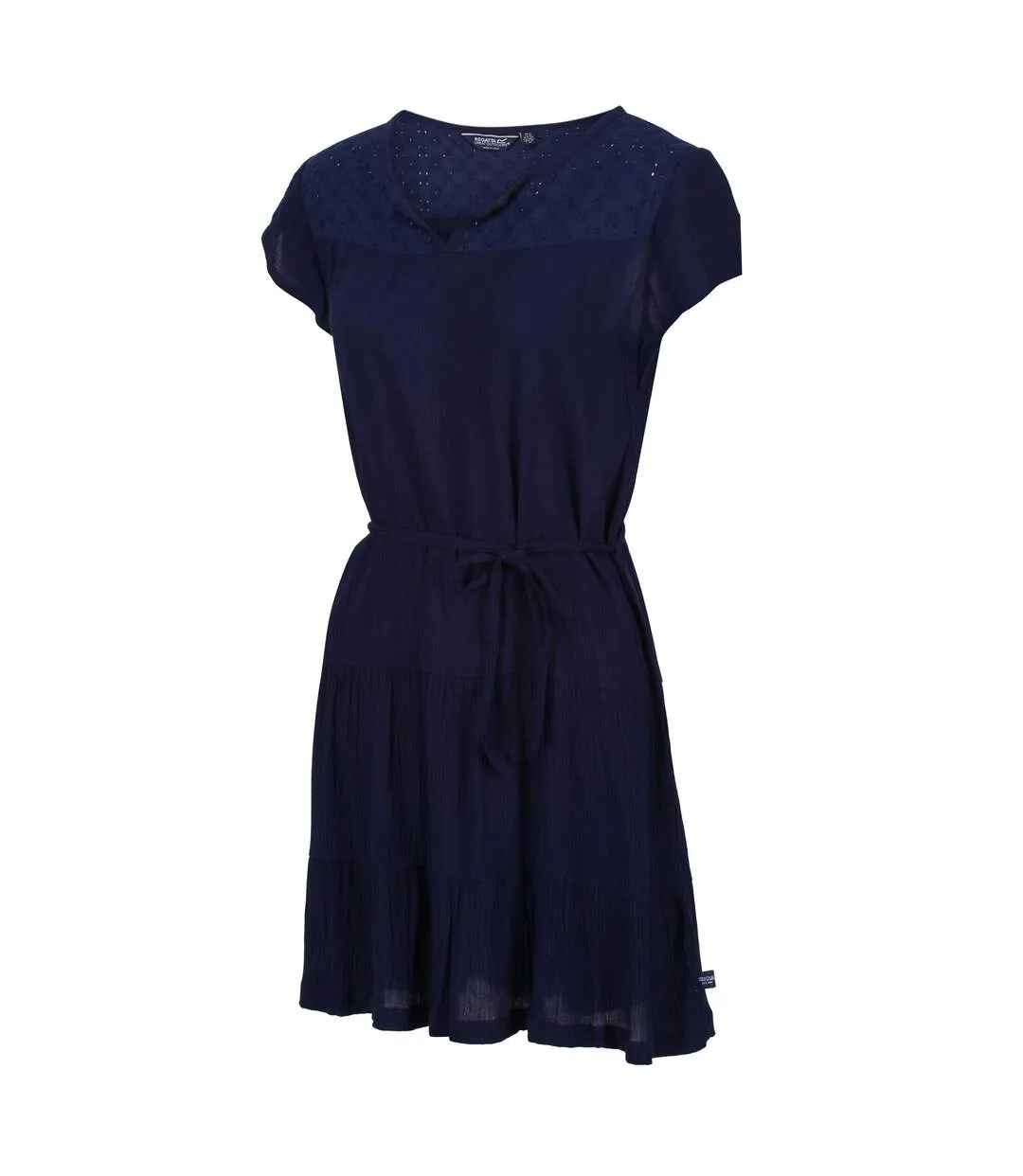 Regatta Womens/Ladies Reanna Tiered Casual Dress (Navy) - UTRG7034