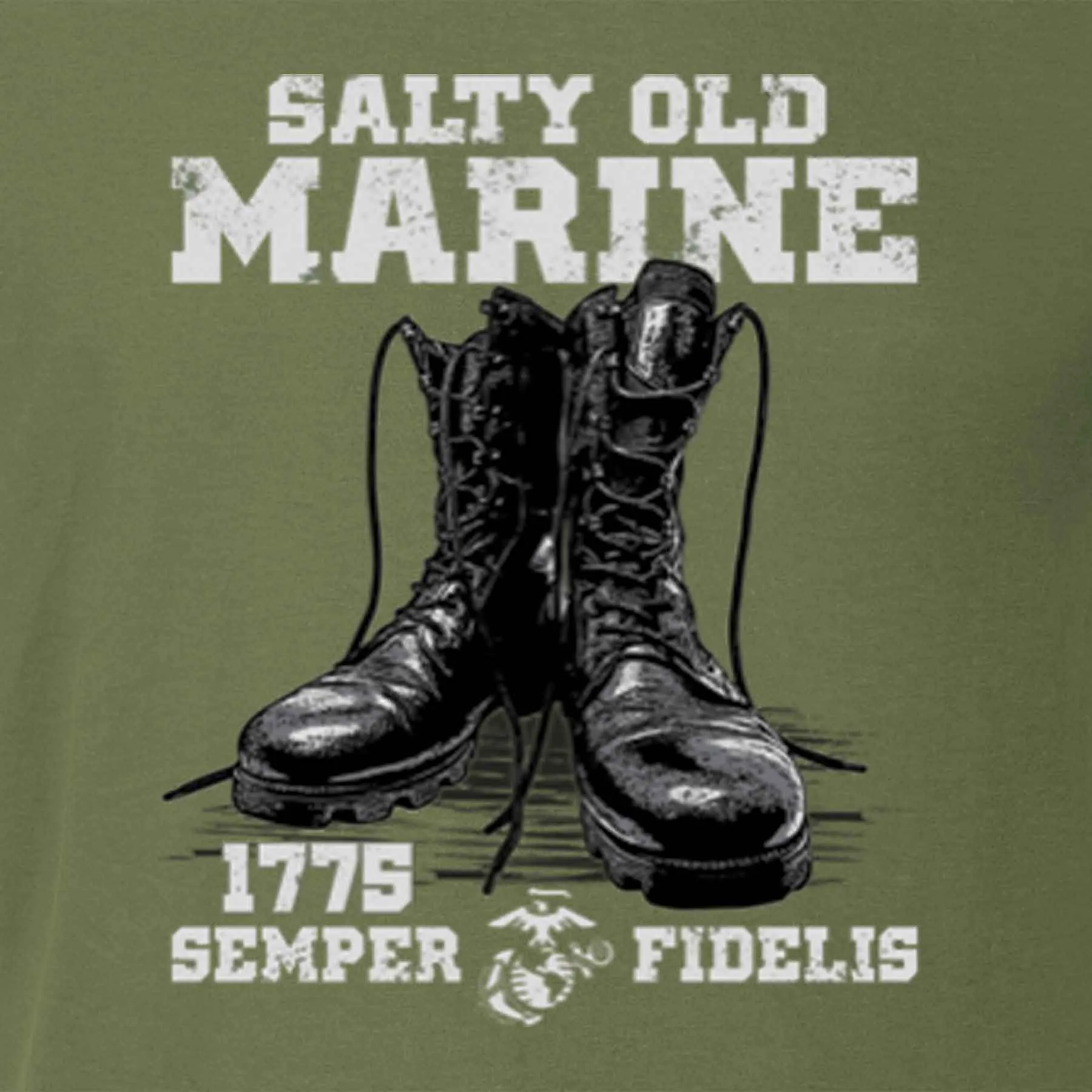 Salty Old Marine T-shirt