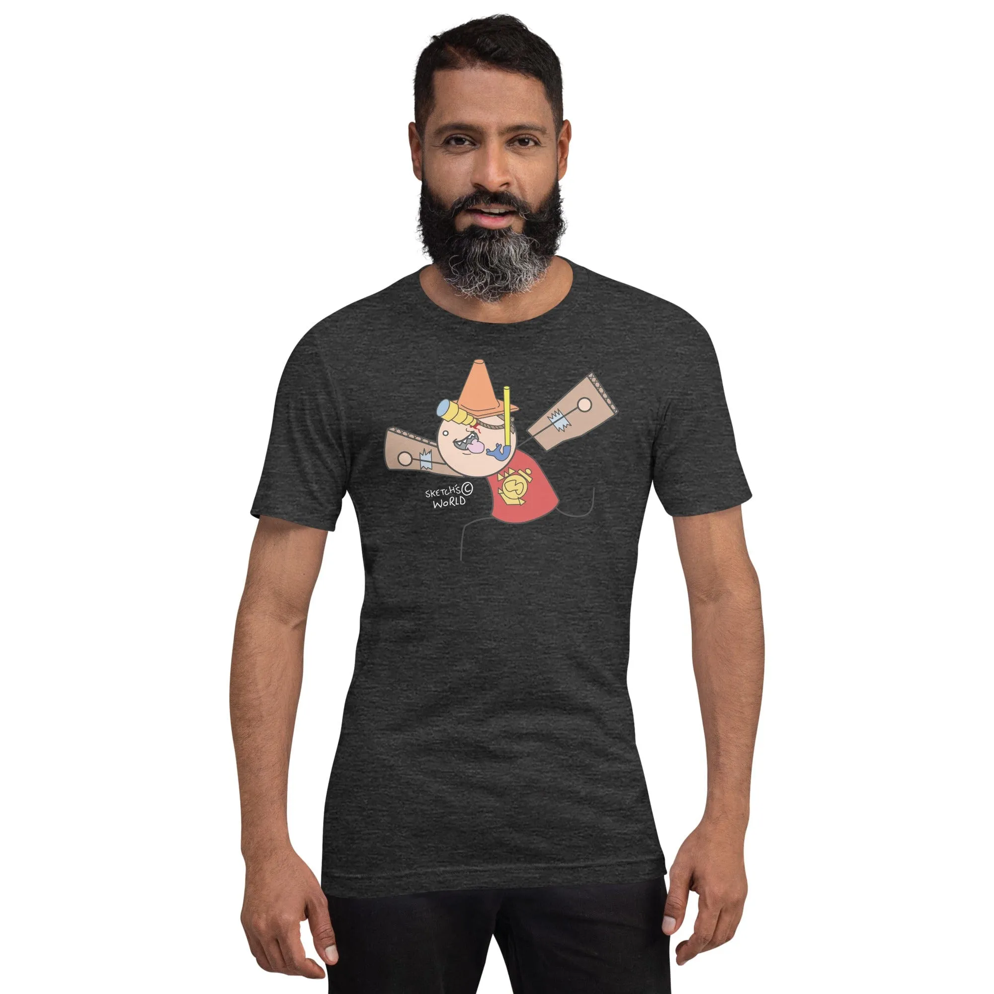 Sketch's World  Officially Licensed - Flying Marine Unisex T-Shirt