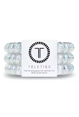 TELETIES Large Hair Ties - Holla-Graphic