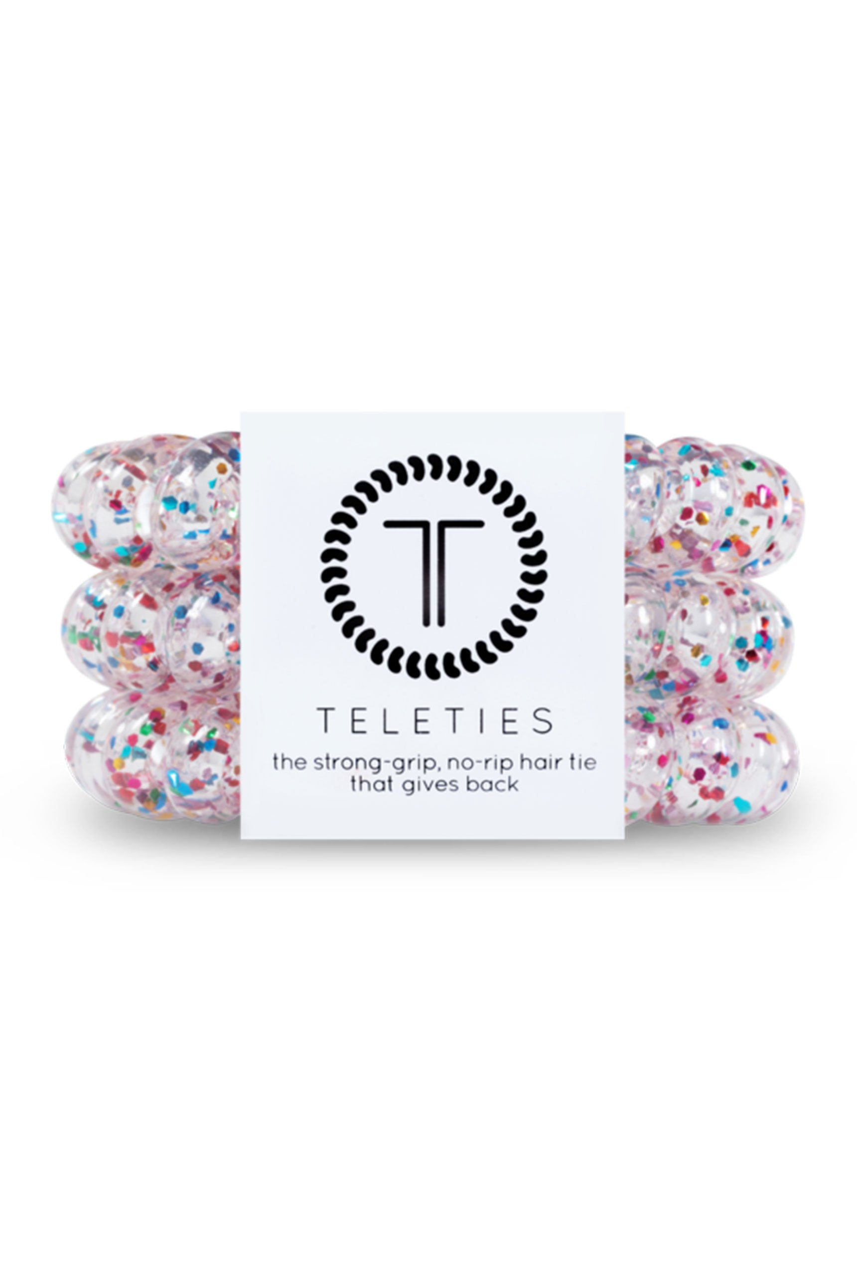 TELETIES Large Hair Ties - Party People