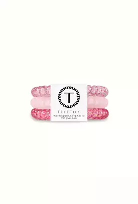 TELETIES Small Hair Ties - Made Me Blush