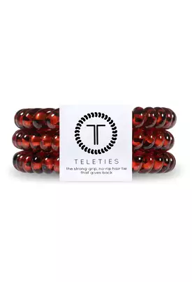 TELETIES Small Hair Ties - Tortoise