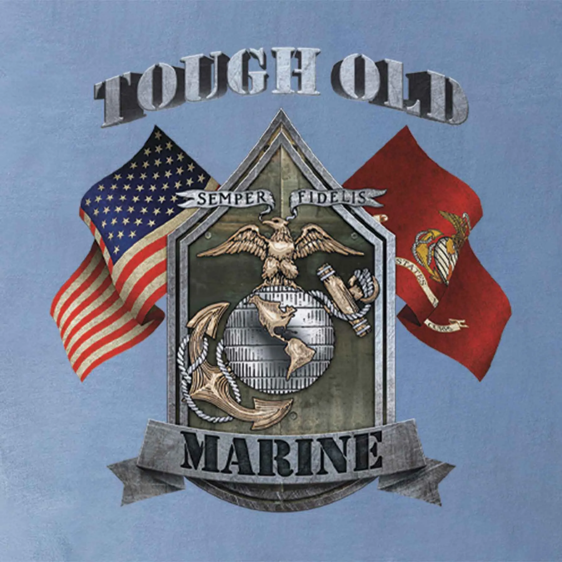 Tough Old Marine T-shirt