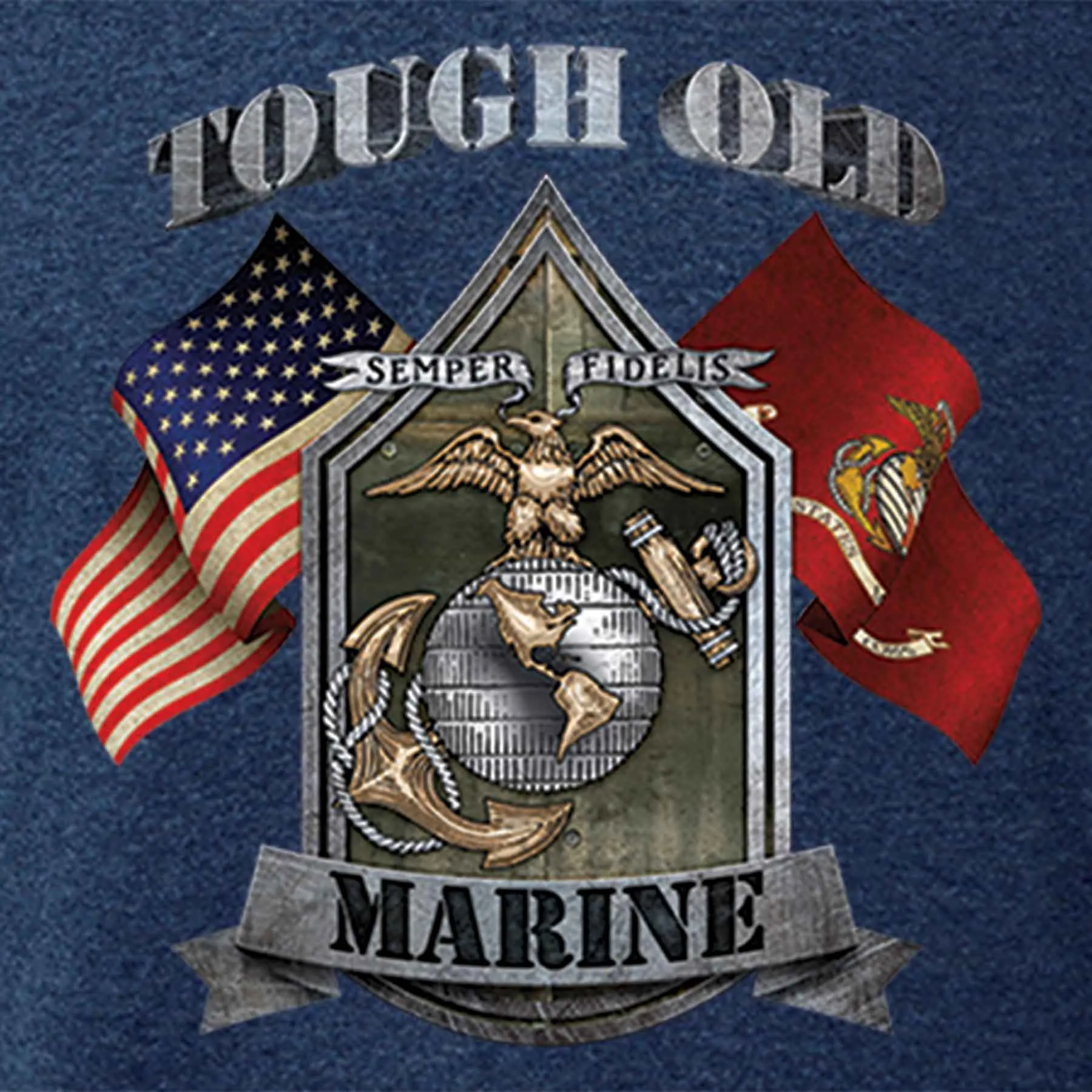 Tough Old Marine T-shirt