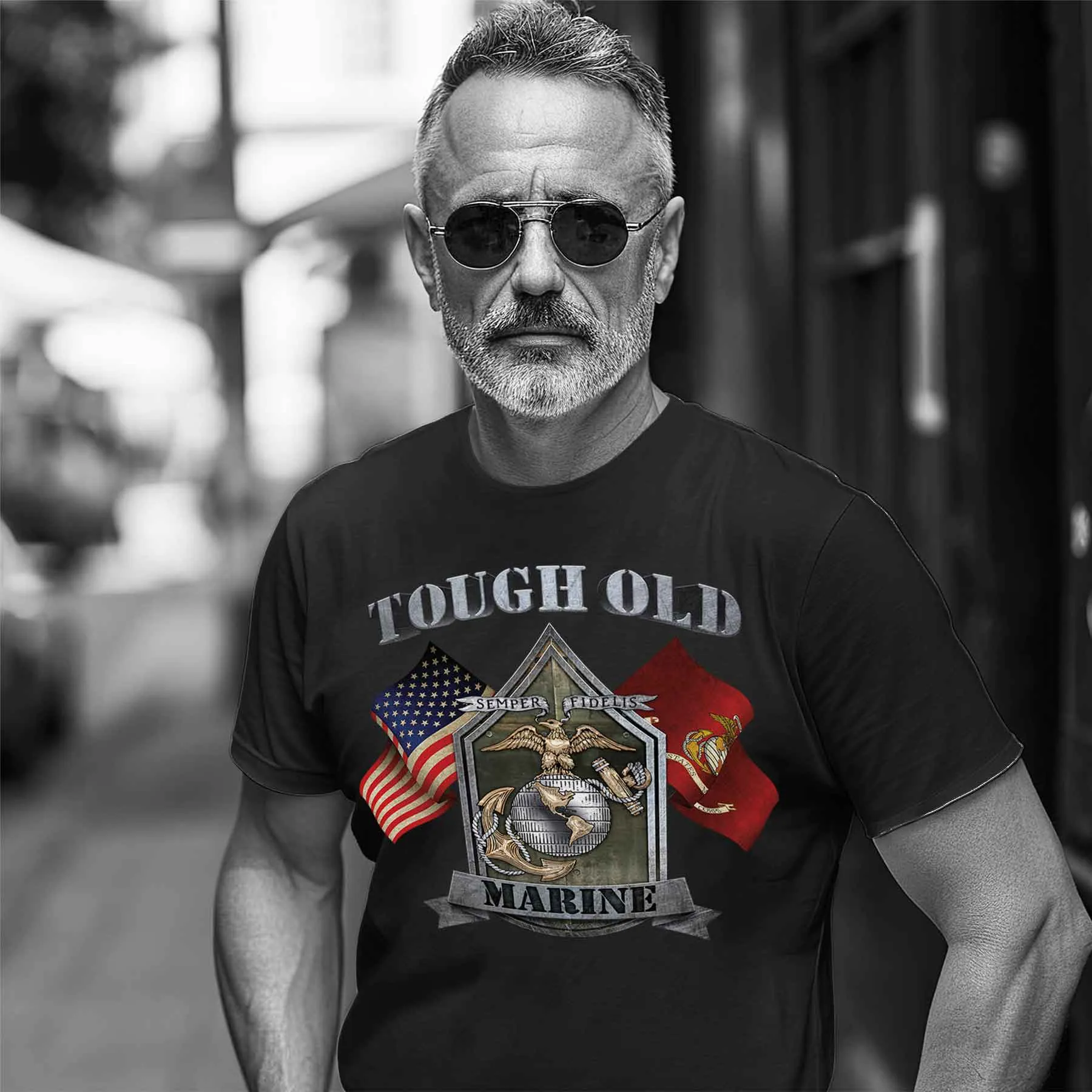 Tough Old Marine T-shirt