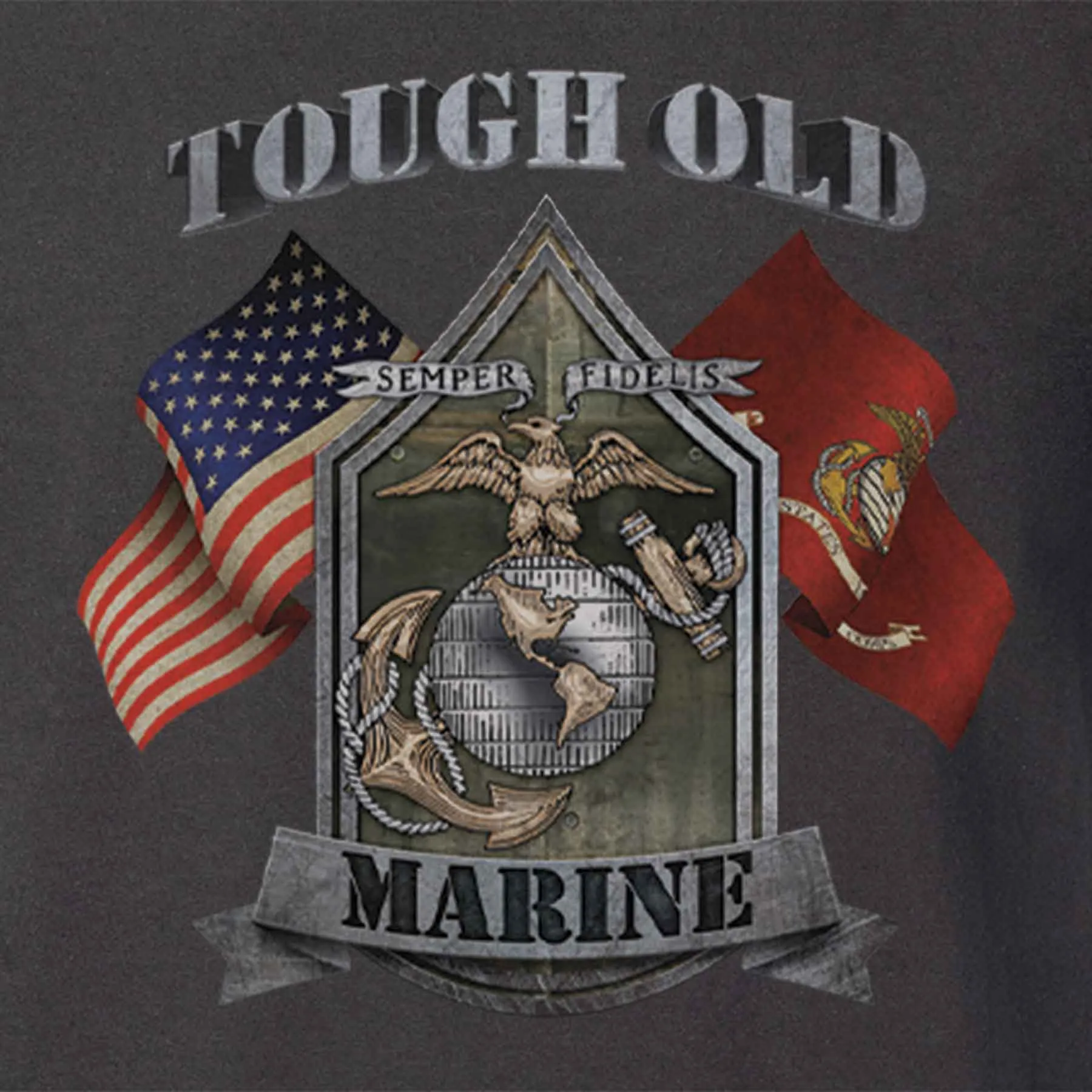 Tough Old Marine T-shirt