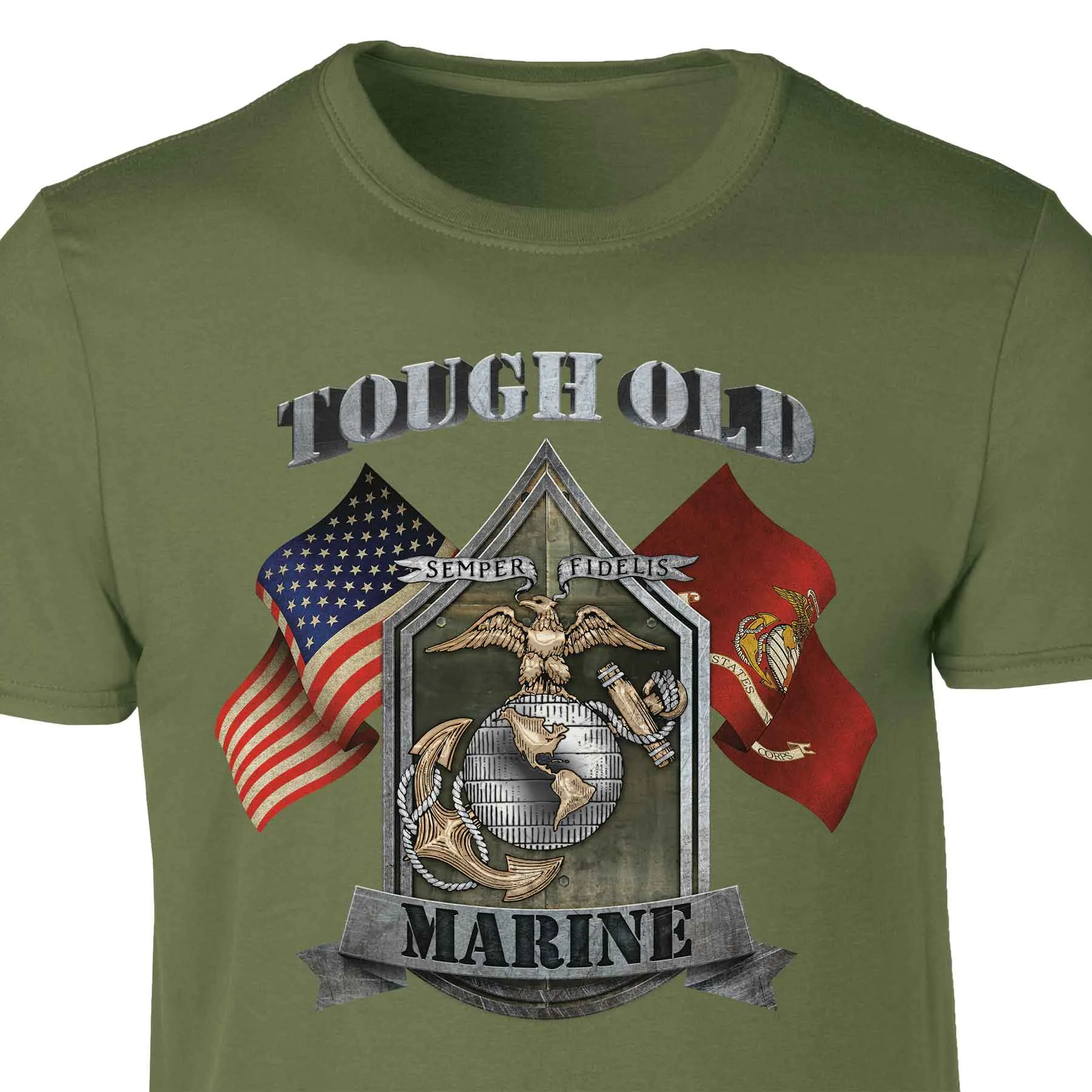 Tough Old Marine T-shirt