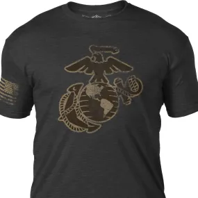 Vintage-Look Graphic Marine Corps EGA T-shirt