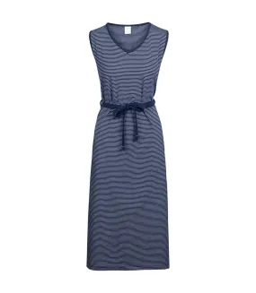 Womens/ladies loretta striped casual dress navy Trespass