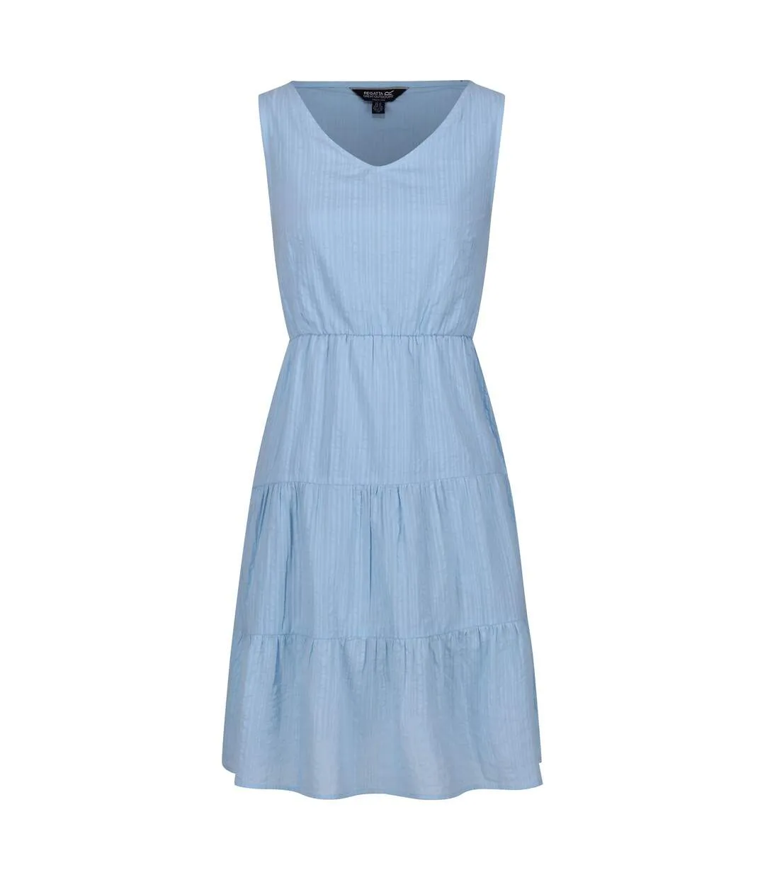 Womens/ladies zariah tiered casual dress powder blue Regatta